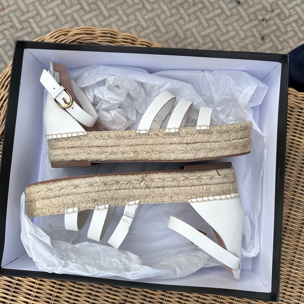 Jcrew grace leather espadrille
